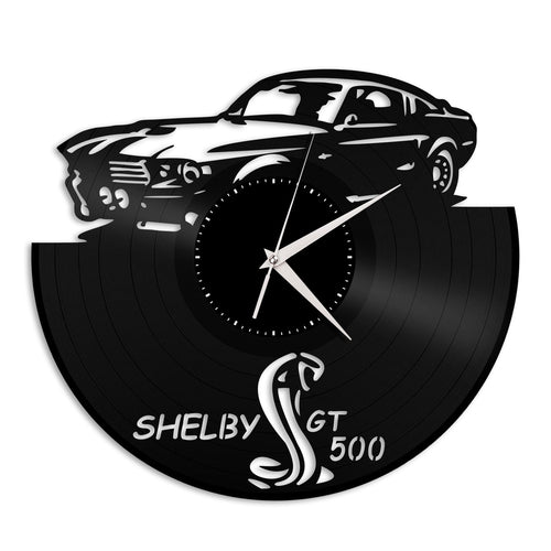 Ford Shelby gt500 Vinyl Wall Clock