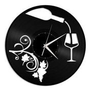 Wine Lover Wall Clock