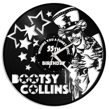 Bootsy Collins Vinyl Wall Clock - VinylShop.US