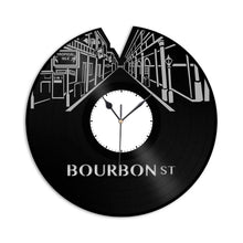 Bourbon Street Vinyl Wall Clock