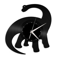 Brachiosaurus Vinyl Wall Clock