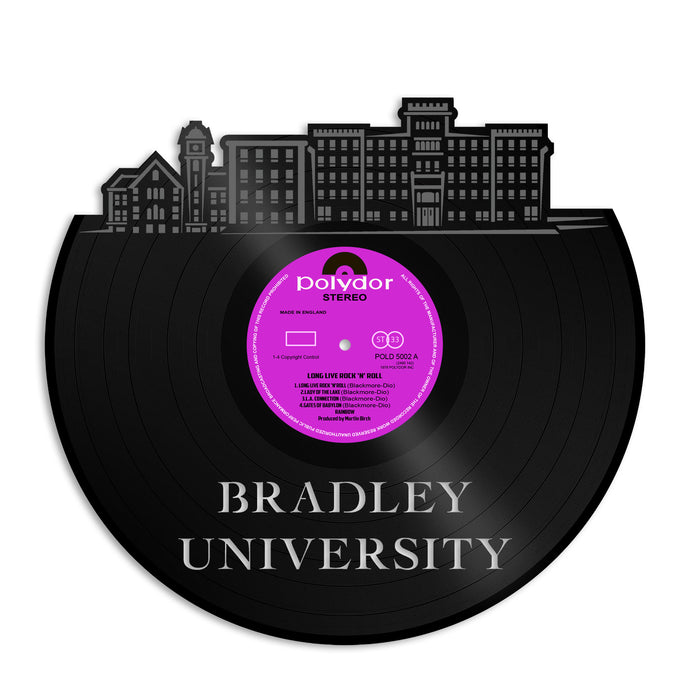 Bradley University Vinyl Wall Art