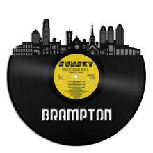 Brampton Skyline Vinyl Wall Art - VinylShop.US