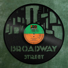 Broadway Street Vinyl Wall Art