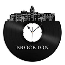 Brockton MA Vinyl Wall Clock