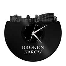 Broken Arrow Oklahoma Vinyl Wall Clock