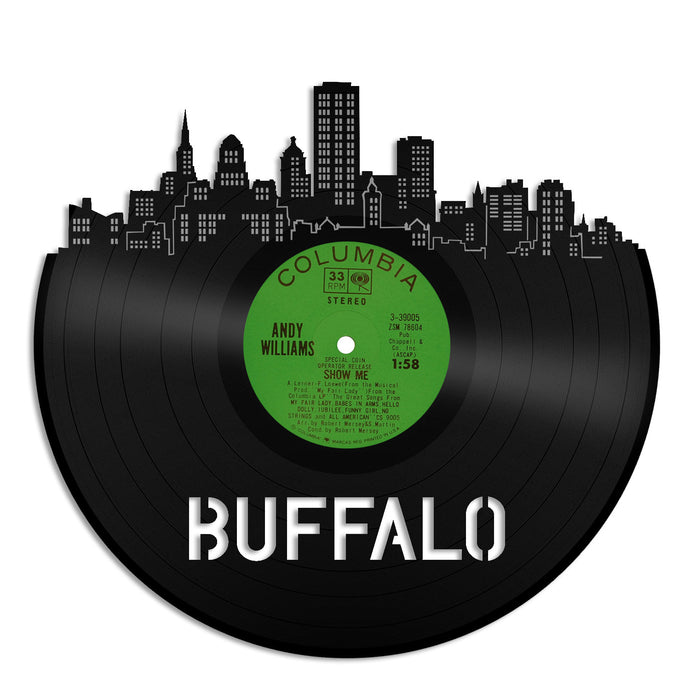 Buffalo Skyline Vinyl Wall Art - VinylShop.US