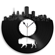 NY Buffalo Vinyl Wall Clock - VinylShop.US