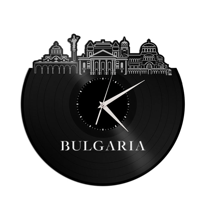 Bulgaria Vinyl Wall Clock