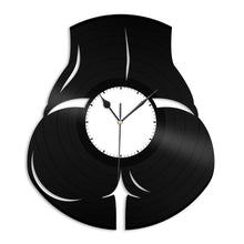 Butt Vinyl Wall Clock