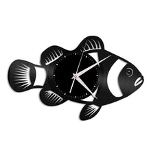 Clownfish Vinyl Wall Clock