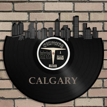 Calgary Skyline Vinyl Wall Art - VinylShop.US