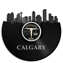 Calgary Skyline Vinyl Wall Art - VinylShop.US