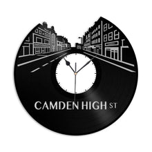 Camden High Street Vinyl Wall Clock