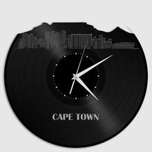 Cape Town Skyline Vinyl Wall Clock - VinylShop.US