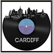 Cardiff Wales Skyline Vinyl Wall Art - VinylShop.US