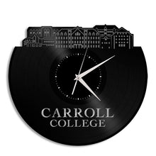 Carroll College Vinyl Wall Clock