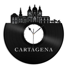 Cartagena Vinyl Wall Clock