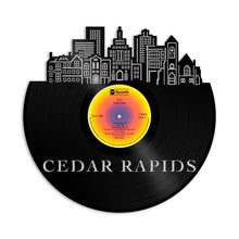 Cedar Rapids IA Vinyl Wall Art