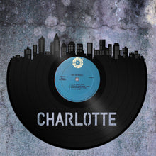 Charlotte Skyline Vinyl Wall Art - VinylShop.US