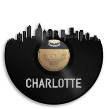 Charlotte Skyline Vinyl Wall Art - VinylShop.US