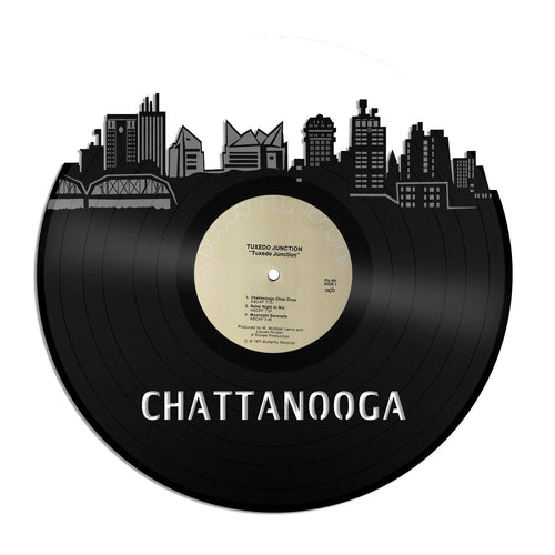 Chattanooga Skyline Vinyl Wall Art - VinylShop.US