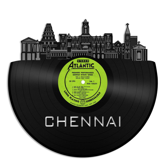 Chennai India Skyline Vinyl Wall Art - VinylShop.US