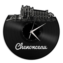 Chenonceau Vinyl Wall Clock