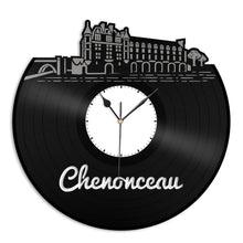 Chenonceau Vinyl Wall Clock