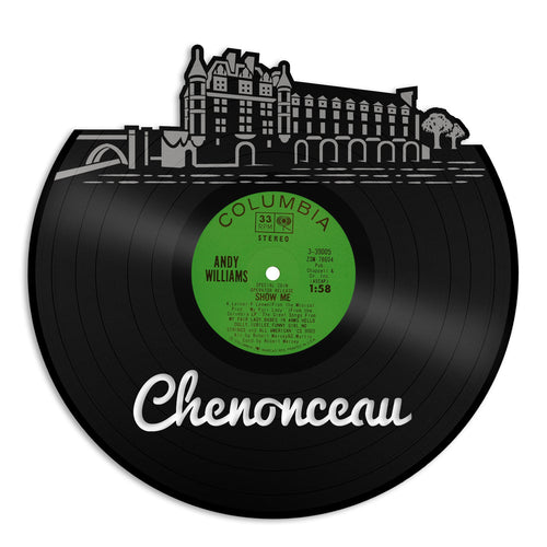 Chenonceau Skyline Vinyl Wall Art