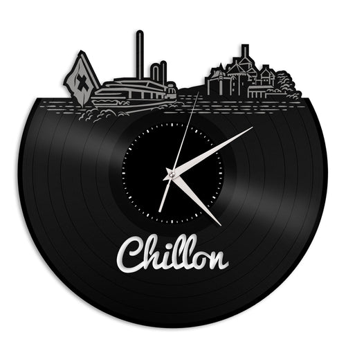 Chillon Vinyl Wall Clock