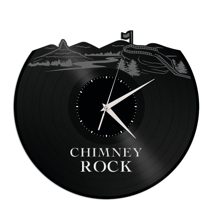 Chimney Rock Vinyl Wall Clock