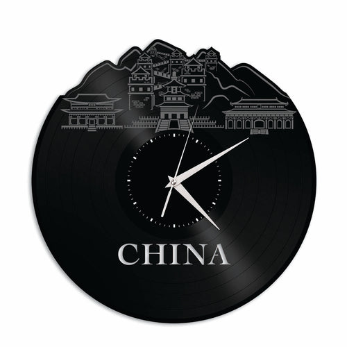 China Vinyl Wall Clock