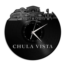 Chula Vista CA Vinyl Wall Clock