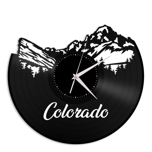 Colorado Vinyl Wall Clock New Design