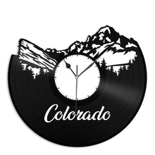 Colorado Vinyl Wall Clock New Design