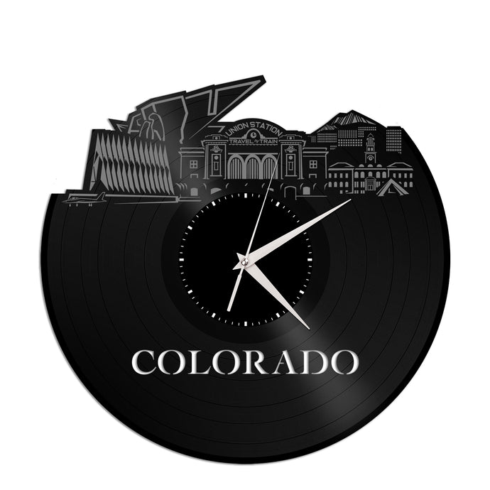 Colorado Vinyl Wall Clock - VinylShop.US