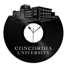 Concordia University Nebraska Vinyl Wall Clock