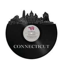 Connecticut Skyline Vinyl Wall Art - VinylShop.US