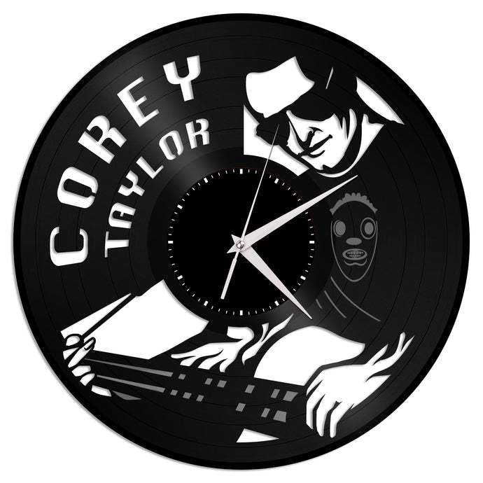 Corey Taylor Vinyl Wall Clock - VinylShop.US