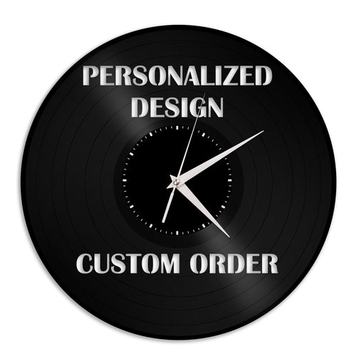Personalized Custom Wall Clock - VinylShop.US