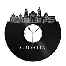 Croatia Vinyl Wall Clock