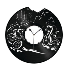 Cycling Vinyl Wall Clock - VinylShop.US