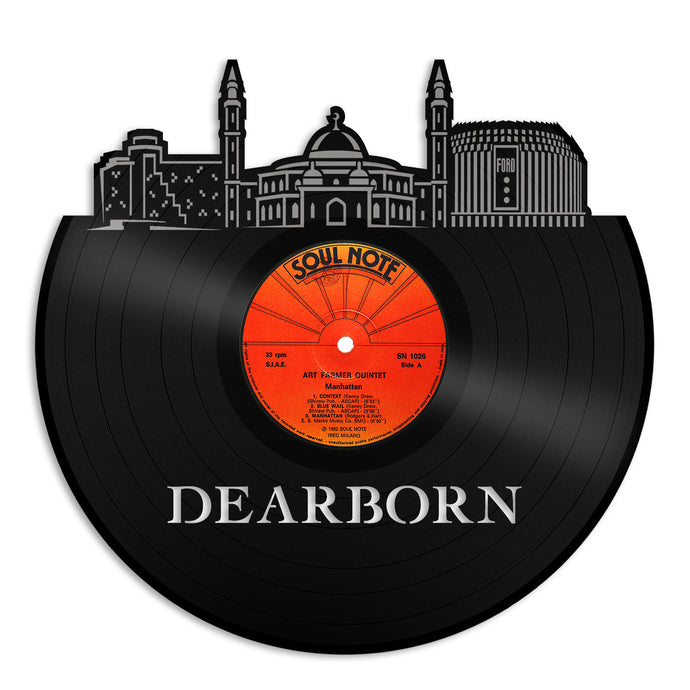 Dearborn MI Vinyl Wall Art