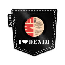 Denim Love Vinyl Wall Art