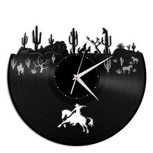 Desert Theme Vinyl Wall Clock