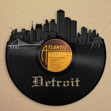 Detroit Updated Skyline Wall Art - VinylShop.US