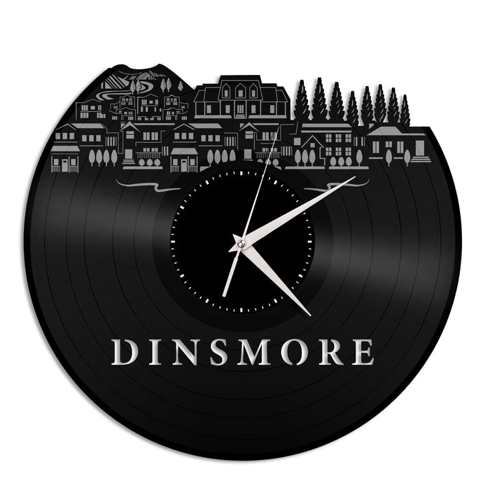 Dinsmore Vinyl Wall Clock - VinylShop.US