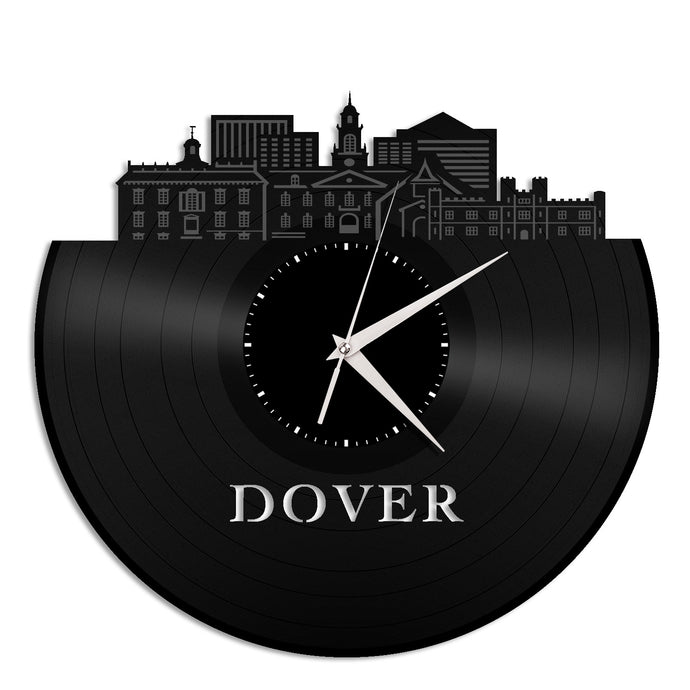 Dover DE Vinyl Wall Clock