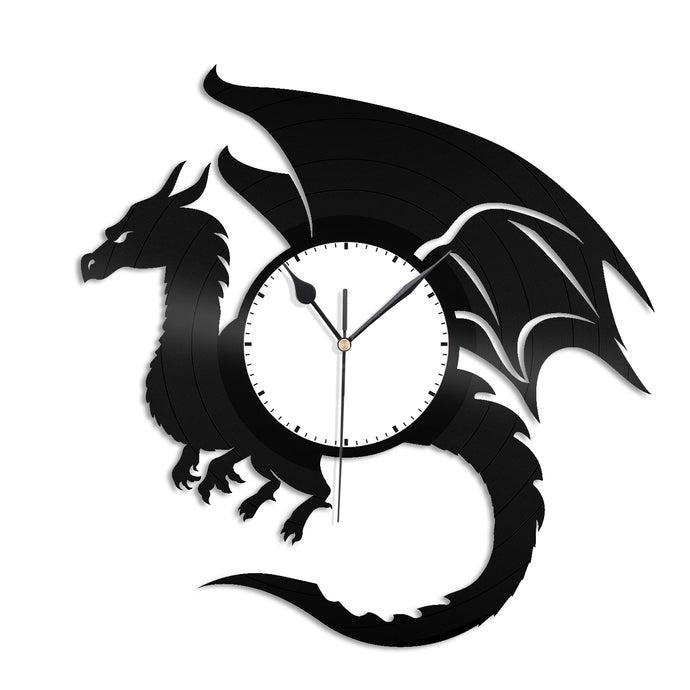 Dragon Vinyl Wall Clock - VinylShop.US